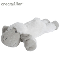 CREANLION export French doll Cute lying down wool plush toy lamb car decoration decoration doll