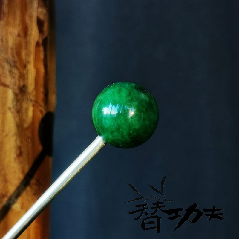 簪功夫正品原创纯银发簪手工头饰盘发汉服木簪子复古古典干青发钗