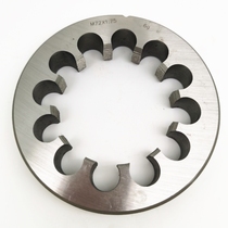 Two circles of round plate teeth pull wire Yuan Yuan M72M75M76M78M80M82x6 4 3 2 1 75 1 5 threads