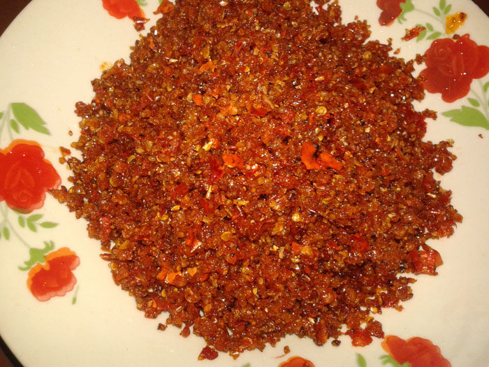 湖南特产湘西包谷酸农家自制手工渣辣子渣广椒开胃下饭650克包邮