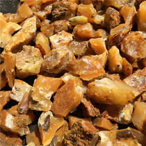 Natural Yellow Dragon Jade chicken oil yellow pearl pendant wool yellow beads pendant wool 180 yuan a kg