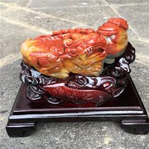 Natural Huanglongyu Zhaocai Bawang Pingyu Peaked Longling Jade Special Eggplant Mountain Old Pit Seiko Hand Carving