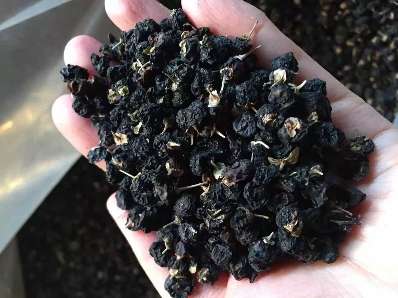 18年新货包邮新疆精河特产野生黑枸杞100g非青海货养生茶高品质