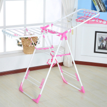 Towel rack Drying rack Floor folding hair beauty salon Hotel sauna room household towel rack hanging towel rack