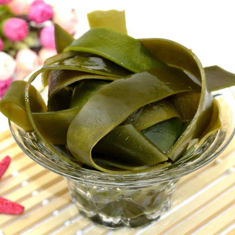 大连特产竹岛压缩烘干海带条22g海带丝干货昆布丝海带根块买3包邮