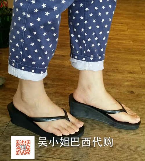 rogerviviera貨 現貨巴西哈瓦那 havaianas high 哈瓦那涼拖鞋 坡跟人字拖6cm rogervivier包包