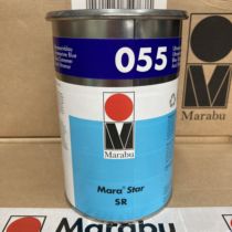 Marabu Germany Marlebao ink glasses printing oil SR055 Super Blue high end screen printing ink