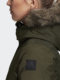 Adidas/Adidas 공식 정통 여성 중간 길이의 야외 스포츠 후드 따뜻한면 재킷 CY8600 Adidas/Adidas 공식 정통 여성 중간 길이의 야외 스포츠 후드 따뜻한면 재킷 CY8600
