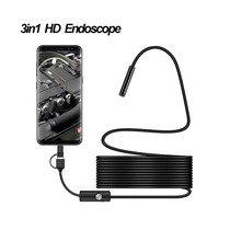5 5mm endoscope 130W camera Android smartphone Pipeline industrial endoscope Auto repair waterproof probe