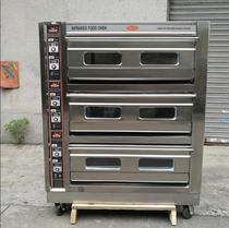 Henglian GL-6A stainless steel bread oven commercial oven electric heating oven three layers six plate bread oven