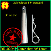 New forged pin rack pin stage rack pin with R pin hardened 8 8 grades durable