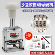 3-digit number Machine 3-digit automatic coding machine three-digit number three-digit page number Machine 3-digit number Machine