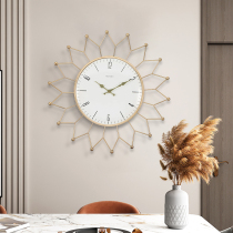 Modern light luxury Creative Wall Clock Bar Restaurant living room entrance clock home fashion atmospheric art clock watch