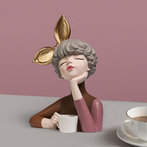 Café bar Villa club shop shop front desk creative personality ornaments Net red art collection High sense