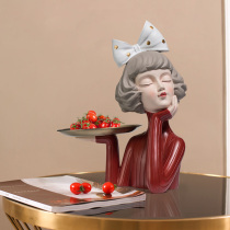 American Nordic luxury model room living room dining room bedroom creative decoration decoration fruit tray storage