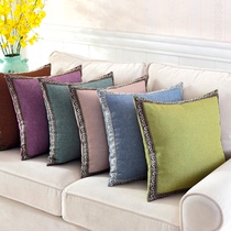 Universal European comfort literature and art pillow cushion cushion cushion Home u-shaped pillow Bedside seat cushion after collapse of rice