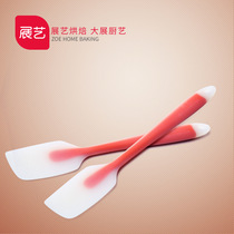 Zhanyi silicone scraper Non-stick pan shovel Cake cream integrated scraper snowflake crisp making tool