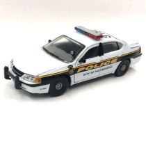 1: 43GEARBOX Pittsburgh POLICE CAR Chevrolet 150th ANNIVERSARY Edition ALLOY CAR CAR MODEL