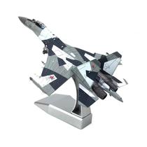 Special price 1:100 Russian Su SU-35 Super side position fighter simulation alloy military model finished product