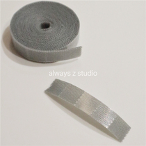 AlwaysZ no need for scissors ripping magic patch cord with light grey self-adhesive strap bondage strap