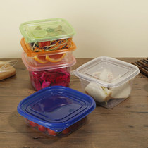Disposable square Fast Food Box restaurant covered takeaway lunch box dessert packing box fruit cutting box lasagna cake box