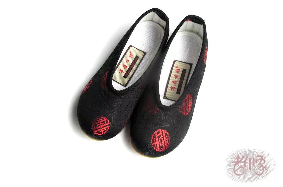 新款男童老北京布鞋 儿童演出唐装礼服鞋 宝宝