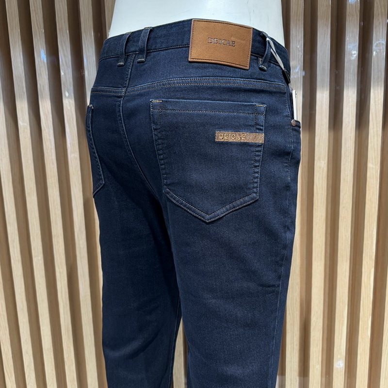 迪赛deicae男装2024秋冬商务修身版休闲牛仔裤424131212专柜2190