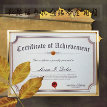 Aluminum alloy photo frame Poster frame Certificate frame Puzzle frame Picture frame Photo business license frame Customized