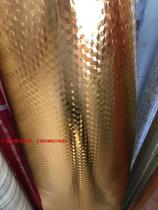 Crystal steel door film-back film Oil proof insulation film Golden Lattice