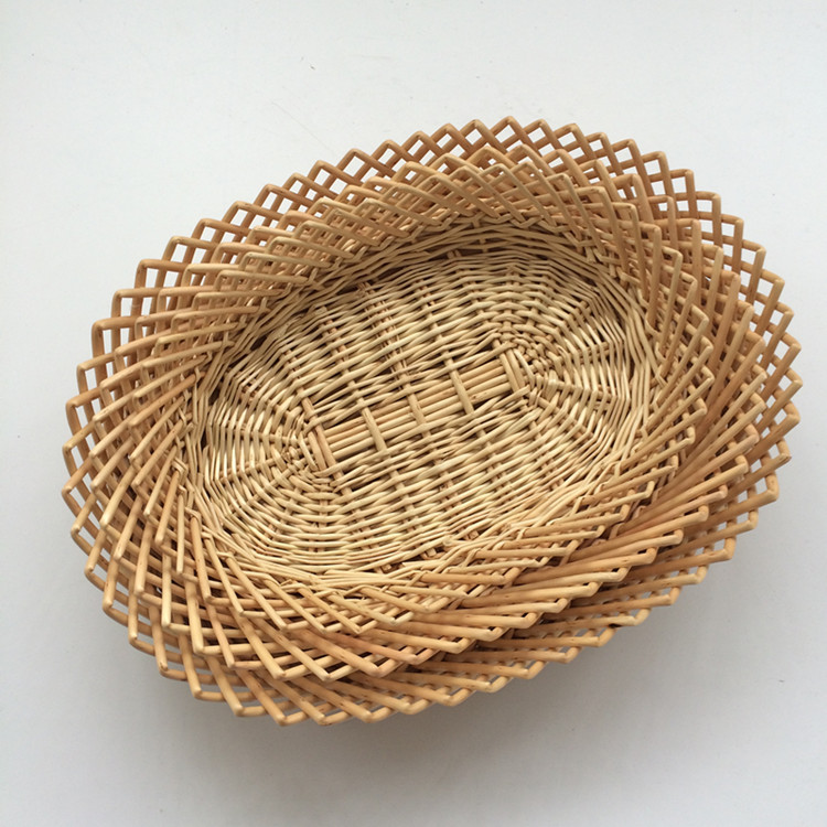 包邮柳编筐馒头筐面包筐杂物筐收纳筐家用饭店超市专用纯天然工艺
