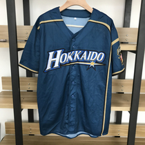 Japan professional baseball Hokkaido Ham Fighters fightes new fans men and women adult baseball short-sleeved shirts