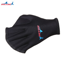 Swimming diving hand webbed freestyle Mens and womens 2MM snorkeling surfing Breaststroke Adult gloves Supplies guarantee