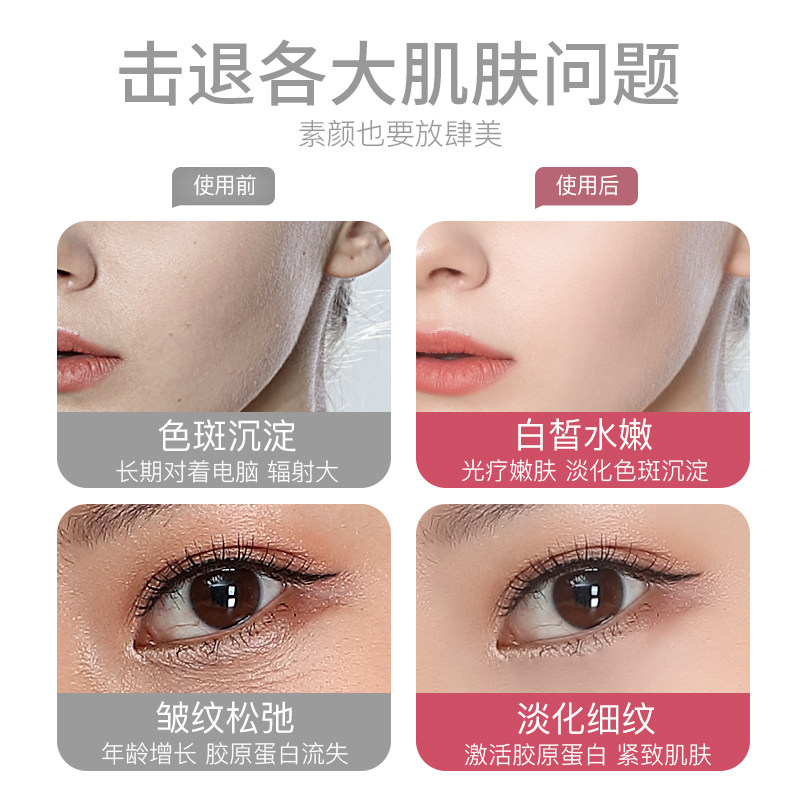 imported beauty equipment, household face washing, lifting, firming, cleansing and massager li jia recommended qi facial pore cleansing
