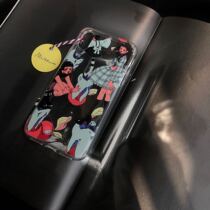 Friendship Museum Teenage Girl Hot Girl applies iphone12 mobile phone shell Apple 13promax 11 7 transparent shell