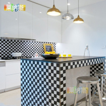 Toilet ceramic large mosaic balcony bathroom tile Nordic kitchen black and white interior wall tiles spot