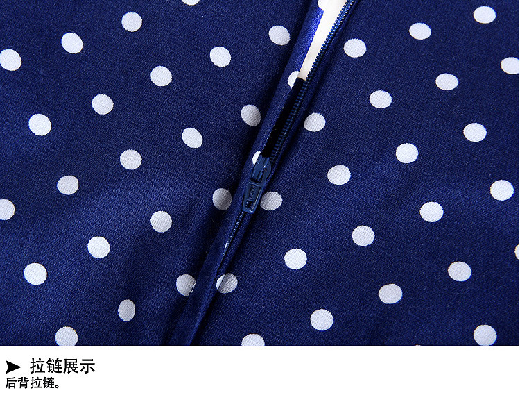 品牌折扣店女装专柜正品清仓商场撤柜剪标波点