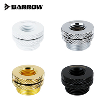 Barrow G1 4 water cooling cooling black bright silver through plate type top water injection joint TCDZS-V1