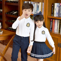 Volume of rolls Maos new school uniform suit men and women children long sleeves sportswear primary school children class uniforms spring and autumn clothes kindergarten garden clothes