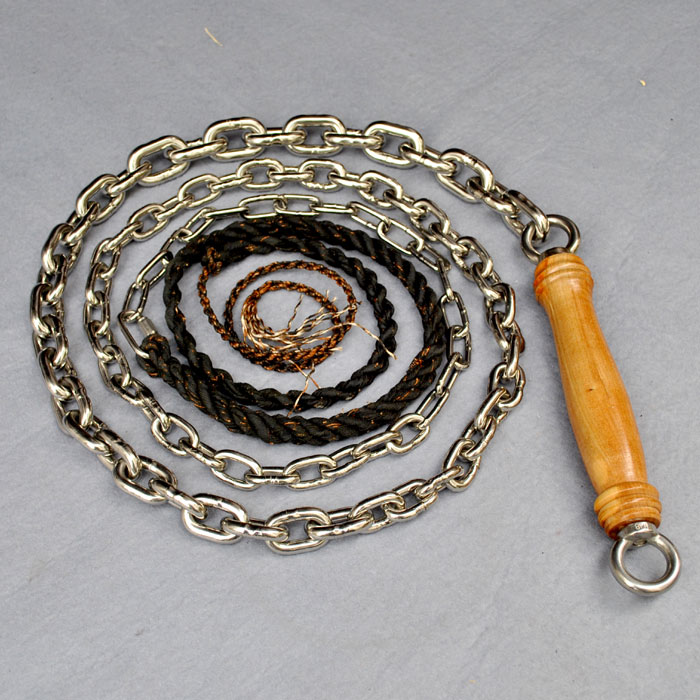 包邮不锈钢麒麟鞭健身响鞭l链子鞭陀螺鞭尼龙橡胶鞭绳