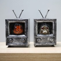Halloween decorations TV glowing styling gifts ghost festival haunted house KTV bar scene arrangement ornaments