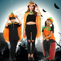 Halloween childrens costume pumpkin clothes costume costume adult female parent-child suit costume masquerade cosplay