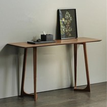 Nordic solid wood porch table living room simple modern porch platform end View platform new Chinese Zen dedicated to Buddha platform creativity