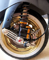 Taiwan MSP modified shock absorber Piaggio Vespa spring sprint GTS damping fully adjustable shock absorber shock absorber fork