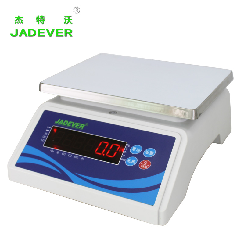 JADEVER waterproof electronic scale g moisture-proof seafood aquatic aquatic weighing kitchen commercial milk tea scales Precision electronic call-Taobao