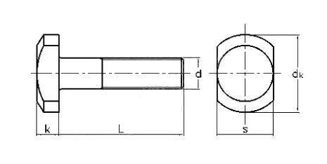 塑料袋/纸盒 尺寸 例如:m6*30(螺纹直径6mm头部以下尺寸长度30mm) 牙
