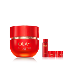 【520礼物】OLAY玉兰油超红瓶面霜胜肽修护抗老乳液抗皱紧致