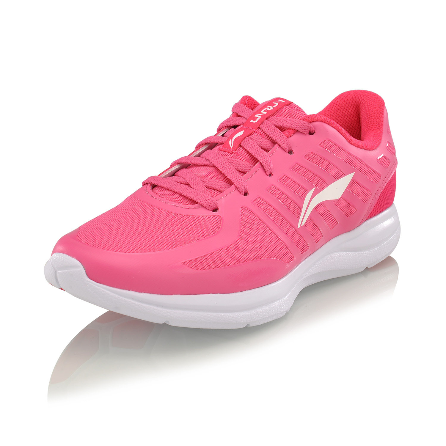 特价清仓李宁跑步鞋女鞋2017春季新款正品红颜轻质透气低帮运动鞋