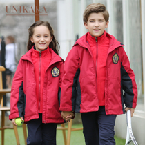 Kindergarten garden clothes Autumn and winter clothes Student uniform winter sportswear Primary school students stormtrooper suit class suit set three-piece set