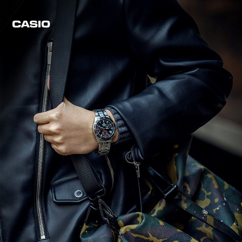 casio flagship store efv-540 quartz men's business casual waterproof watch casio official website edifice