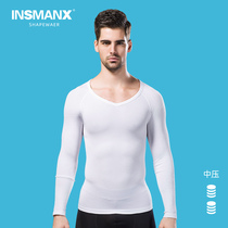 INSMANX mens shapewear Waist waist corset chest shaping tight warm base coat Long sleeve autumn and winter autumn and winter autumn and winter autumn and winter autumn and winter autumn and winter autumn and winter autumn and winter autumn and winter